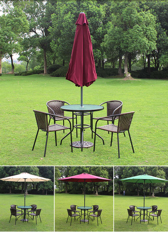 garden court table chair unbrella Furniture