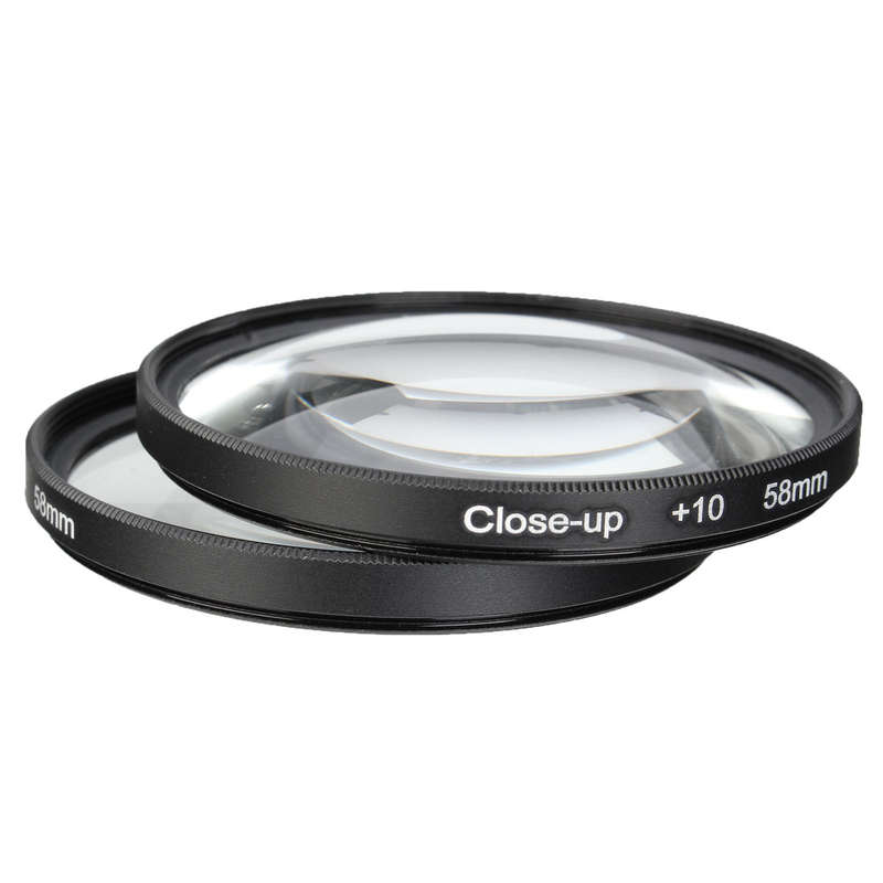 Canon 58mm Macro Close Up Filter Lens Kit +1 +2 +4 +10 for Canon