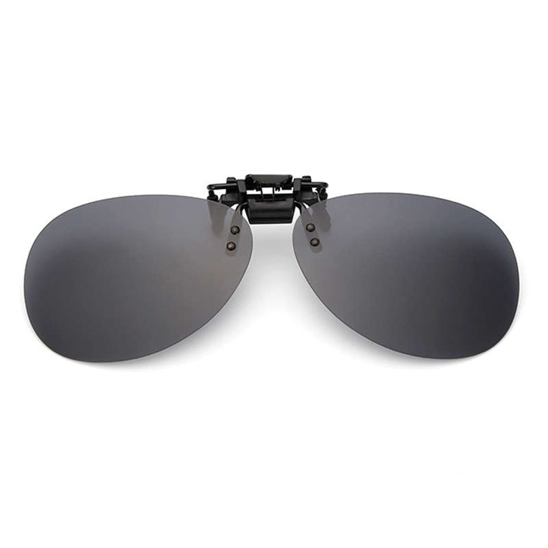 3Pcs Clip-on Night Vision UV400 Polarized Lens Glasses Outdoor Driving Sunglasses