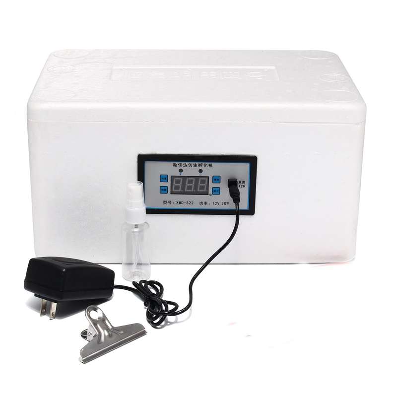 2 Position Automatic Digital Family Egg Incubator Chicken Poultry Hatc