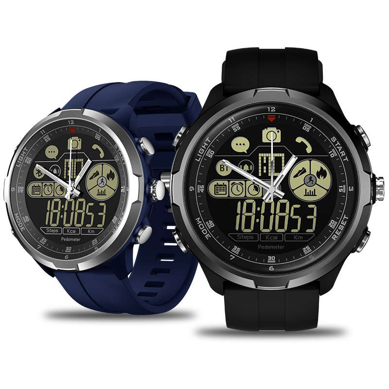 Zeblaze VIBE 4 HYBRID 1.24' All-Day Activity 50ATM Call Social Message Reminder Smartwatch