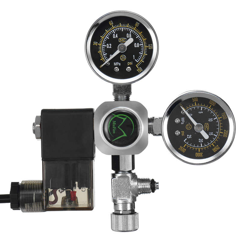 G5/8 W21.8 Aquarium CO2 Regulators Check Valve Bubble Counter Magnetic