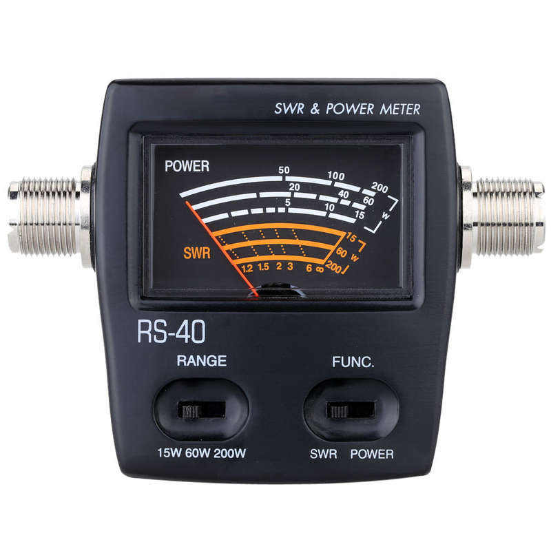 Power Meter SWR Standing Wave Ratio Watt Meter Energy Meters for HAM Mobile