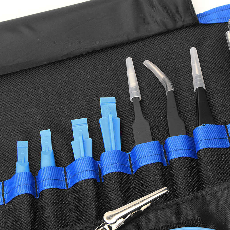 75 in 1 Screwdriver Socket Bit Set Kit + PC Phone Repair Opening Tool Kit Ruler Tongs Tweezers Remov