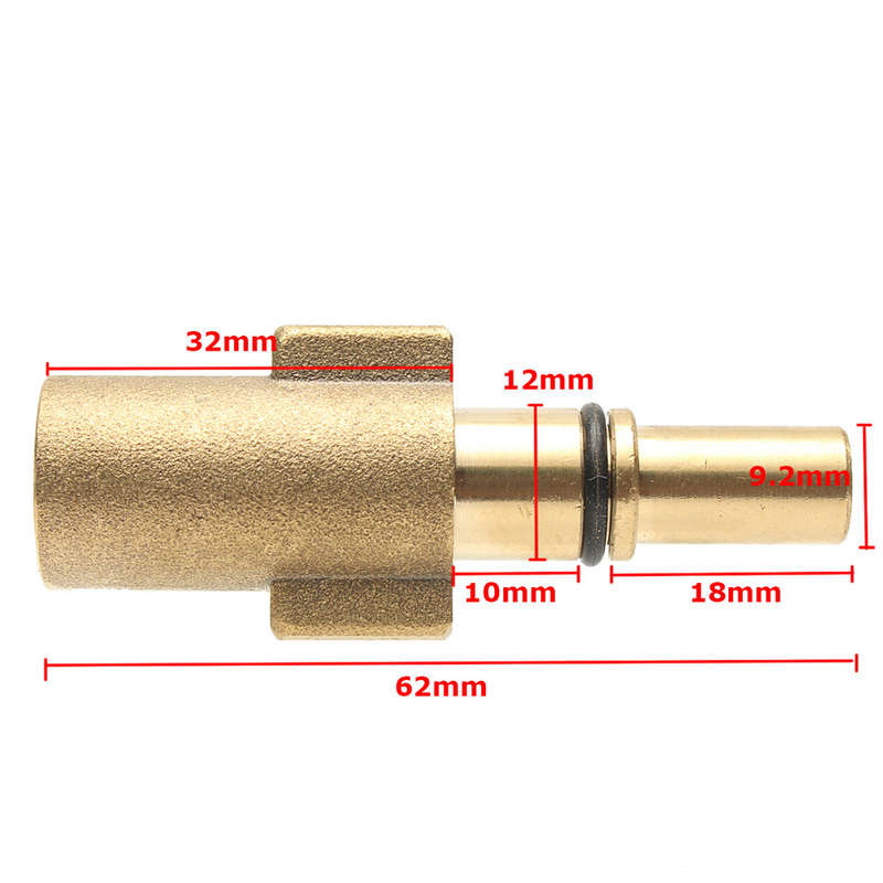 Male Pressure Washer Snow Foam Lance Adapter