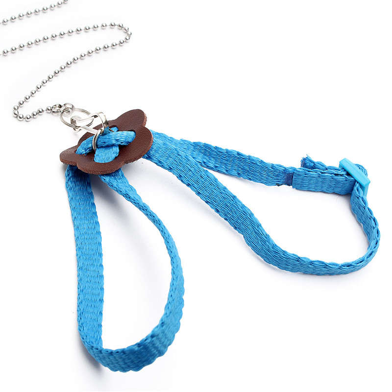 Adjustable Multicolor Soft Fashion Pet Reptile Birds Lizard Harness Leashes