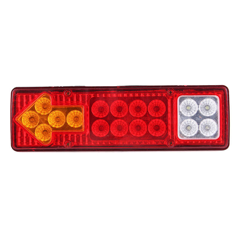 12V/24V 17 LED Rear Tail Light Turn Signal Lamp for Car Trailer Truck (VOLTAGE: 12V)