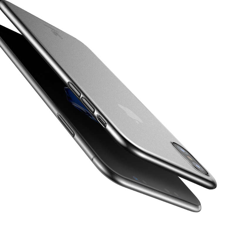 Baseus PP 0.45mm Ultra Thin Anti Fingerprint Protective Case Cover for iPhone XS/X