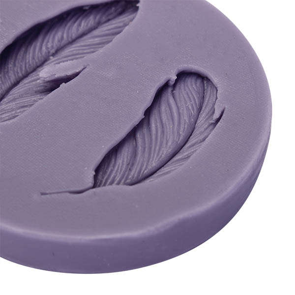 Silicone Fondant Mold 3D Feathers Fondant Cake Mould Silicone Fondant Mould Decoration Chocolate