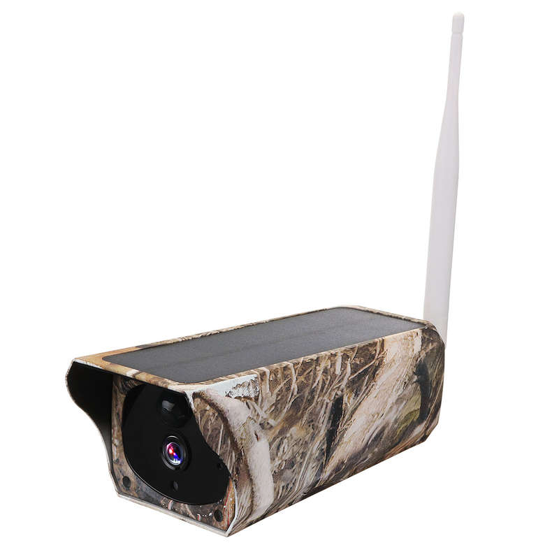 Solar Powered WiFi Wireless 1080P CCTV PIR IP Camera IP66 Home Security Camera (TYPE: A)