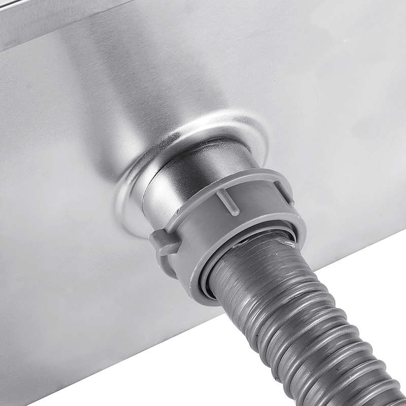 5GPM Stainless Steel Grease Trap Interceptor Set Restaurant For Kitchen Wastewater