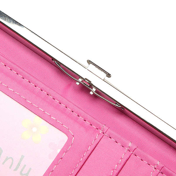 Women Candy Color Bowkot 5.5 Inch Phone Wallets Case Hasp for Iphone Samsung - Blue
