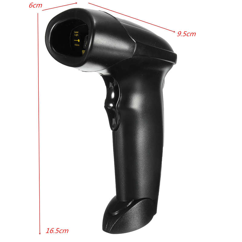 USB2.0 Wired 1D 2D/QR Barcode QR Bar Code Image Scanner Reader for Windows