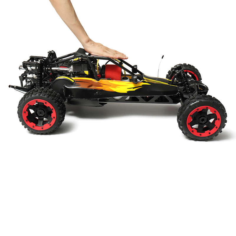 1/5 2.4G RWD 80km/h Rovan Baja Rc Car 29cc Petrol Engine Buggy RTR With Metal Differential - 16.11kg
