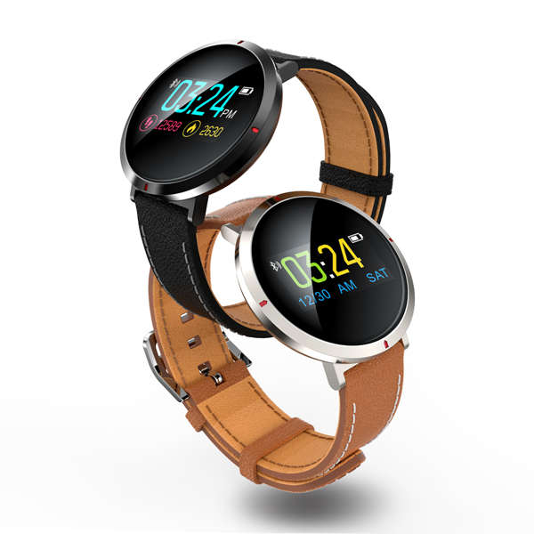 Goral S2 Color Screen Blood Pressure Heart Rate Monitor Fitness Tracker Bluetooth Smart Wristband