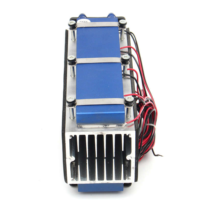DC12V 60A 576W 8 Chip TEC1-12706 Thermoelectric Cooler Radiator Air Cooling Equipment - 1.20kg