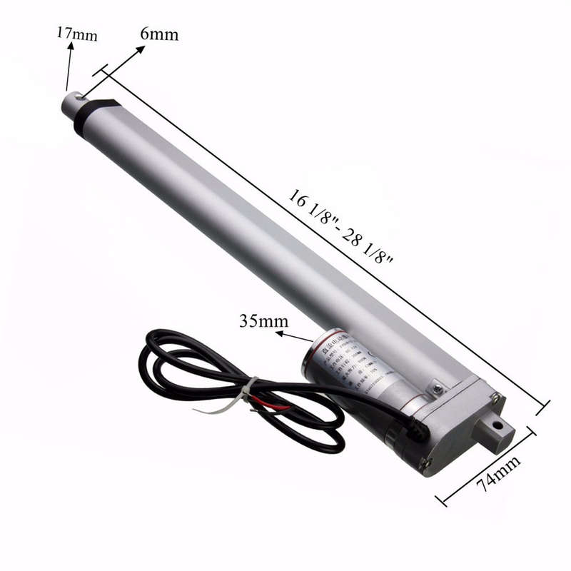 300mm Stroke DC 12V 900N Linear Actuator Electric Bracket 12mm/s