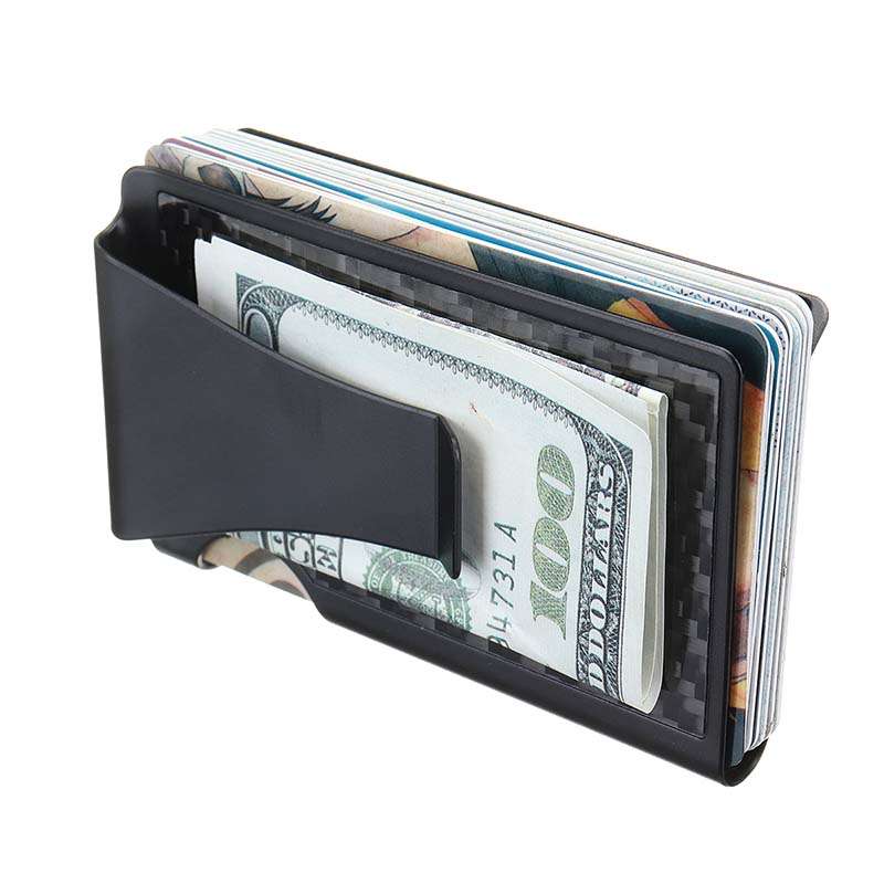 Carbon Fiber Flip Card Holder Credit Card Holder EDC Gadget