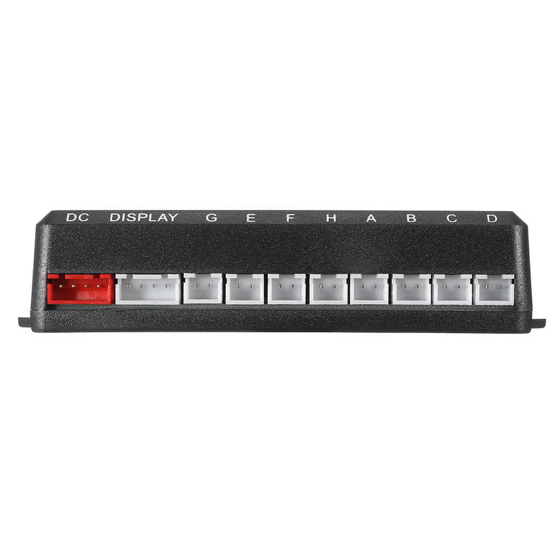Car Parking Sensor Dual-core Rear/Front LCD Display 8 Reverse Backup Radar
