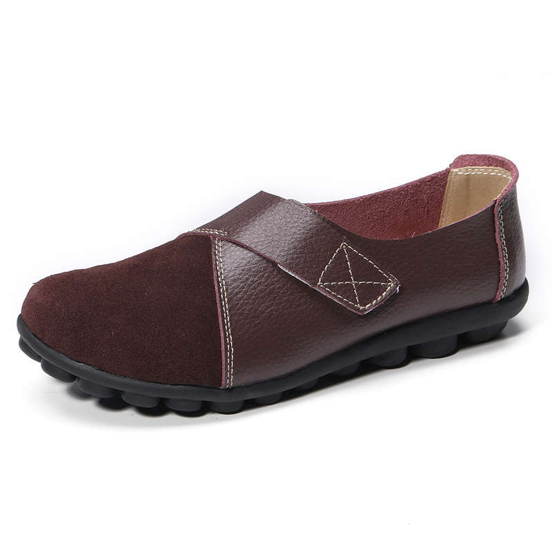 Women Flats Shoes Slip on Comfortable Loafers Shoes (COLOR: COFFEE | SIZE(US): 10)