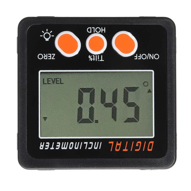 0.05 Spirit Level Digital Inclinometer Protractor Angle Finder Gauge Meter Bevel