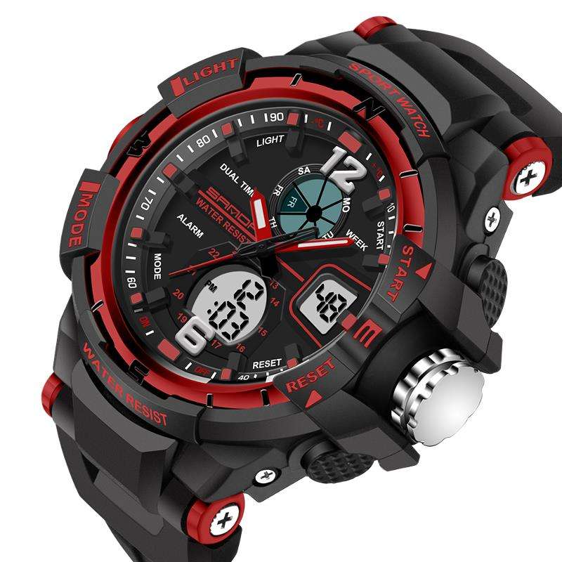 Children Digital Sport Watch Multifunction Dual Display Boy Girl Watch