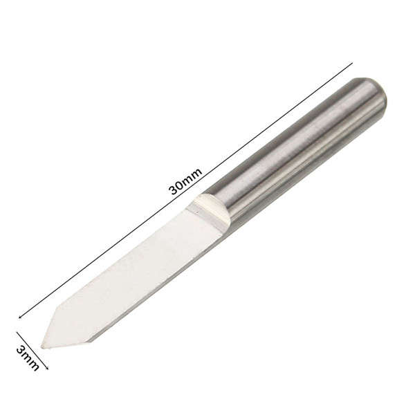 60 Degree 0.3mm Tip 3.175mm Carbide PCB Engraving Bits End Mill Cutter