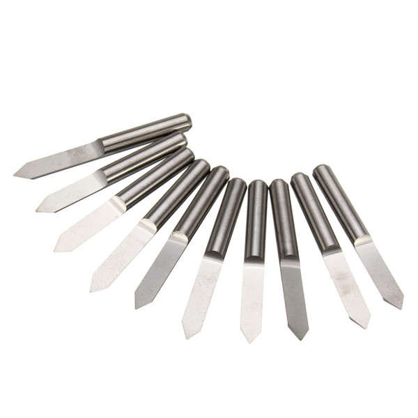 60 Degree 0.3mm Tip 3.175mm Carbide PCB Engraving Bits End Mill Cutter