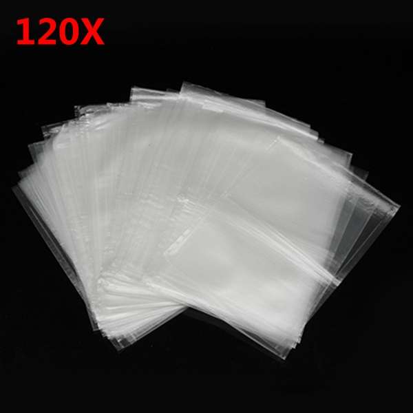 120Pcs 100x150mm Water Soluble Solid Bags PVA Baits Carp Fishing Accessory Tools