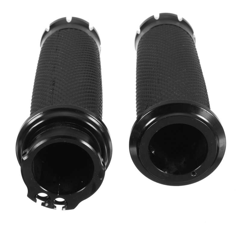1"25mm CNC Hand Grip Motorcycle Handlebar For Harley Touring Sportster Dyna Softail