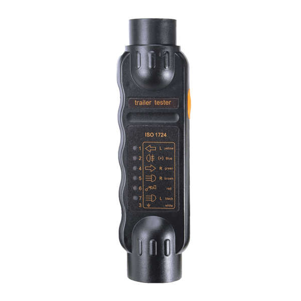 Trailer towing Vehicle 7 Pin Trailer Towing Light Cable Circuit Plug Socket Tester