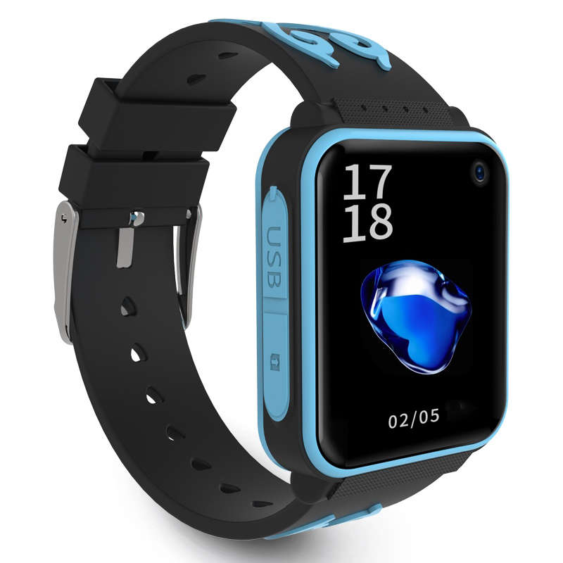 ENOCH Kids Smart Watch Sim Card Anti-lost SOS Calendar Waterproof Touch Scree... (COLOR: BLACK&BLUE)
