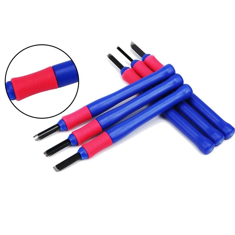 10PCS Hardened Steel Removing Tools Kit For 3D Printer ABS/ PLA Plastic Models