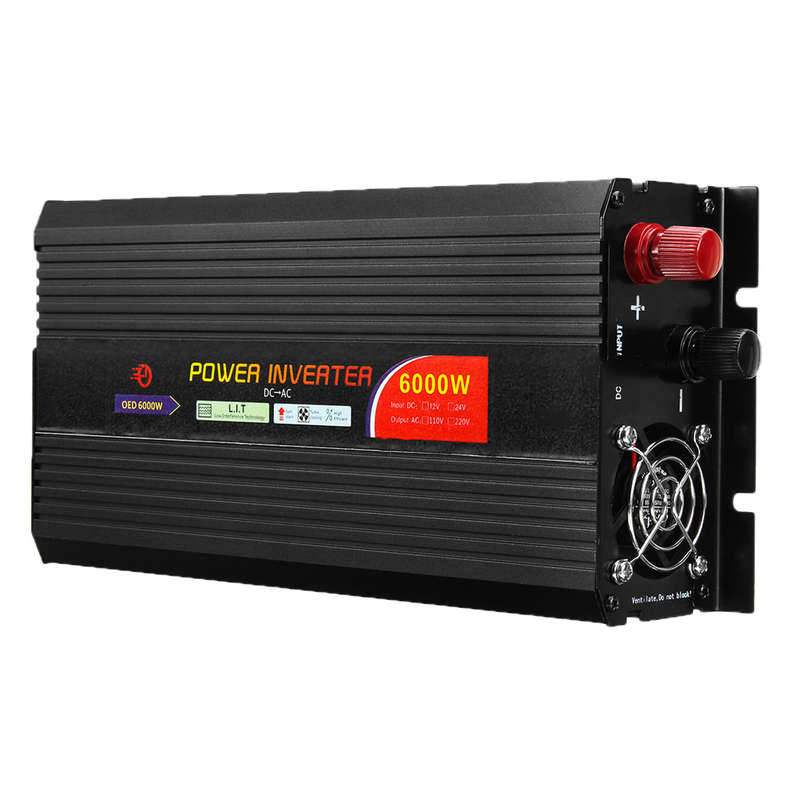 DC 24V To AC 220V Inverter 6000W Modified Power Inverter Converter