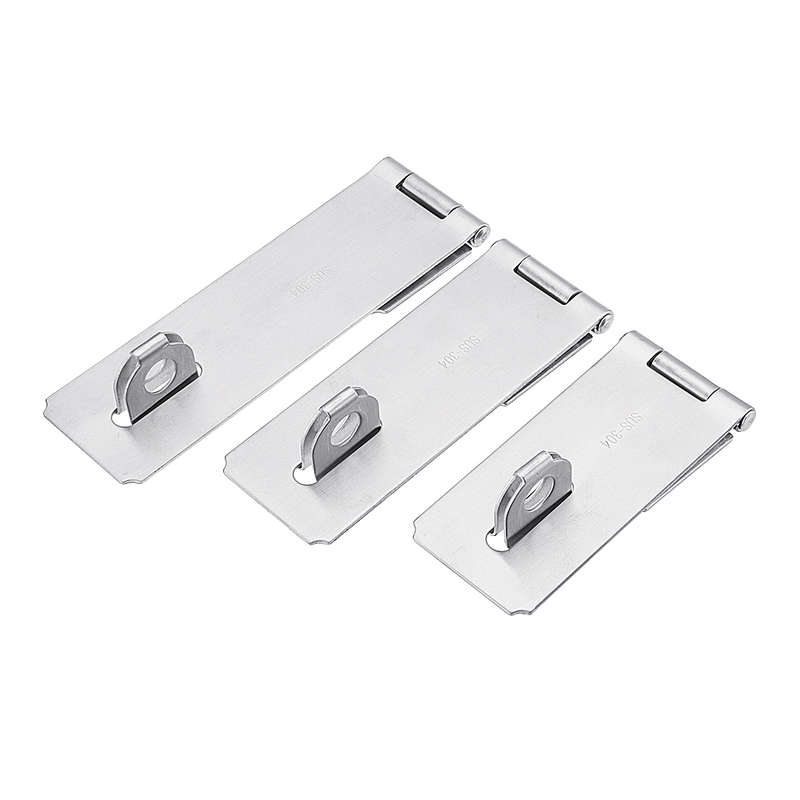 n 304 Stainless Steel Safety Hasps Heavy Duty Gate Bolt Latch Buckle A