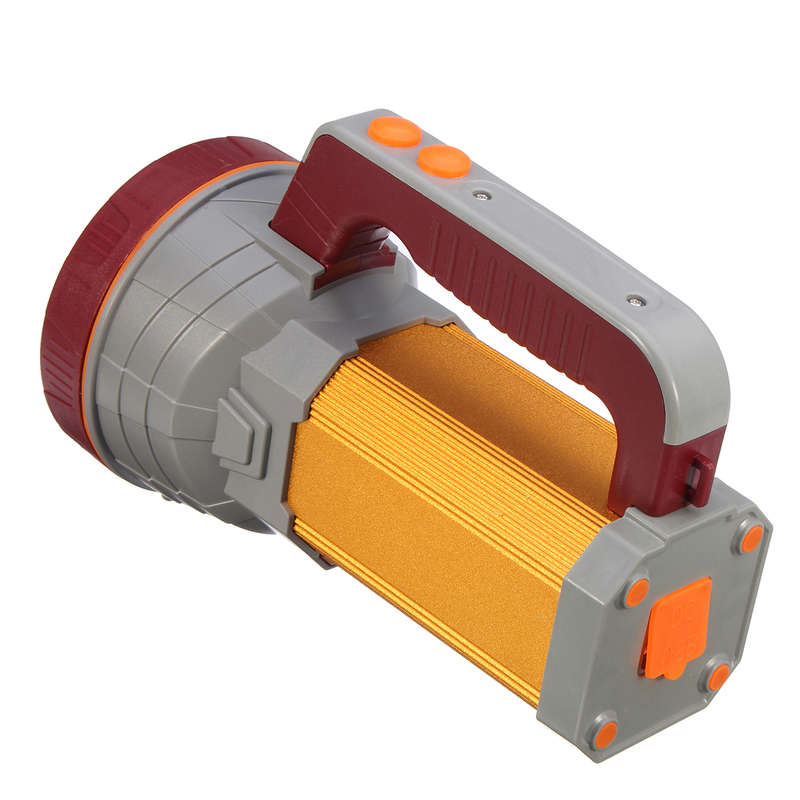 3000LM USB Rechargeble Super Bright LED Spotlight Waterproof Searchlight Torch Hiking LED Flashlight