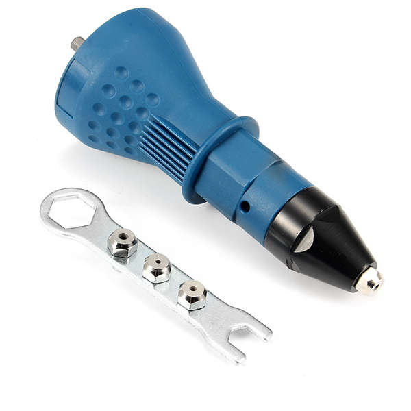 HILDA Electric Rivet Nut Gun Cordless Riveting Drill Adaptor Riveting Tool Insert Nut Tool