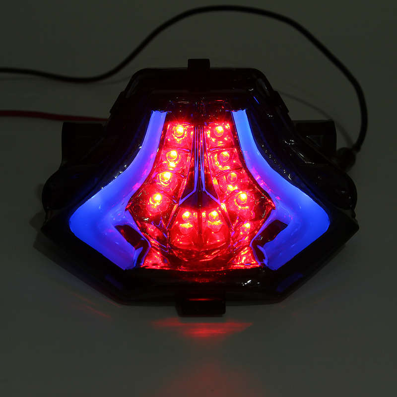 Integrated Rear Tail Light Turn Signal For Yamaha YZF R25 R3 MT07 2015-2016 (COLOR: ICEBLUE)