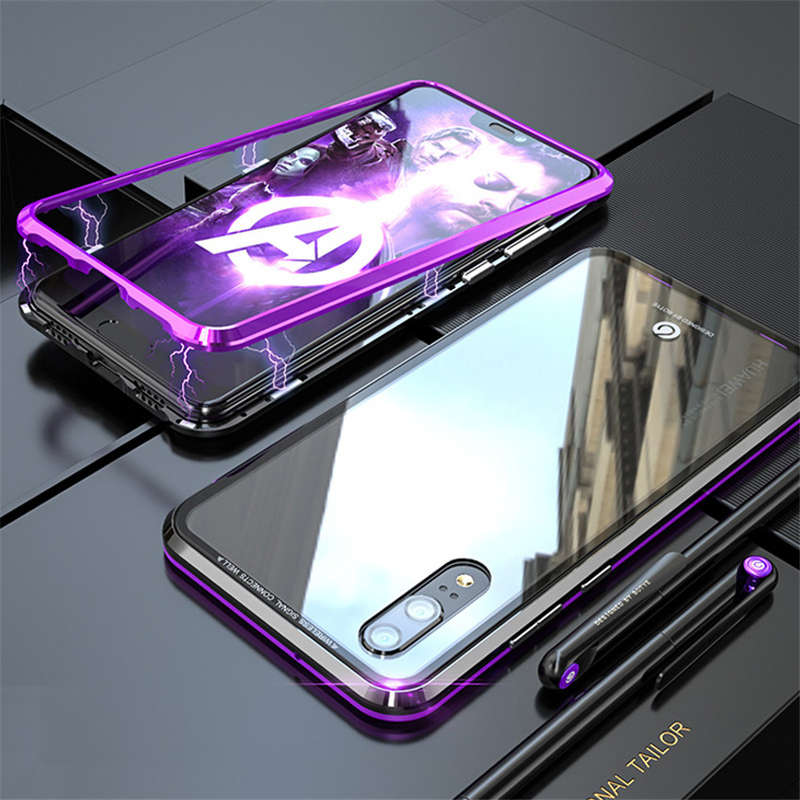 Bakeey 360 Magnetic Adsorption Upgraded Version Protective Case for Huawei P20 / P20 Lite / P20 Pro