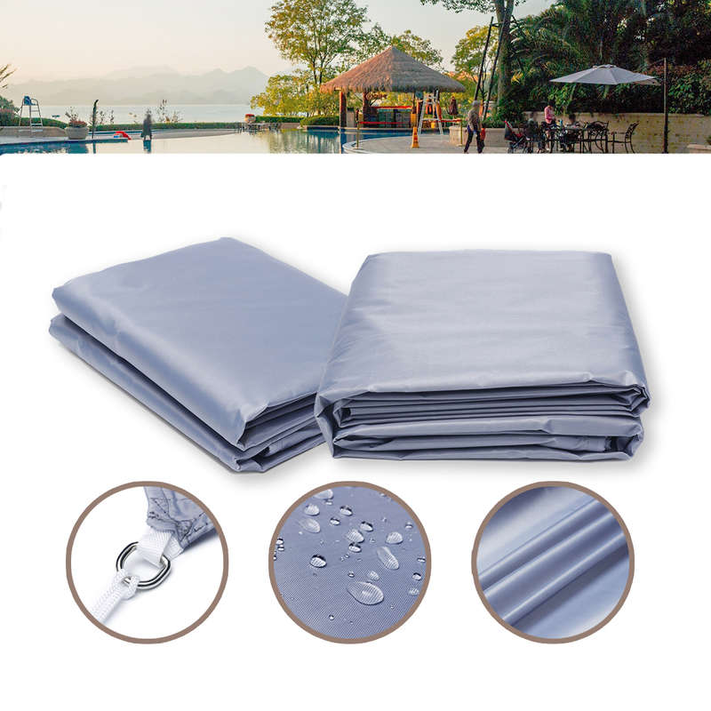 3x3M Square Waterproof Sun Shade Sail Garden Patio Awning Canopy Sunscreen UV Block Outdoor Camping