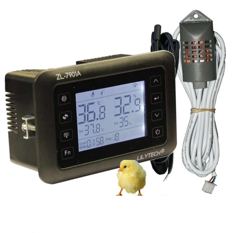 1A 100-240Vac PID Multifunctional Automatic Incubator Digital Thermome