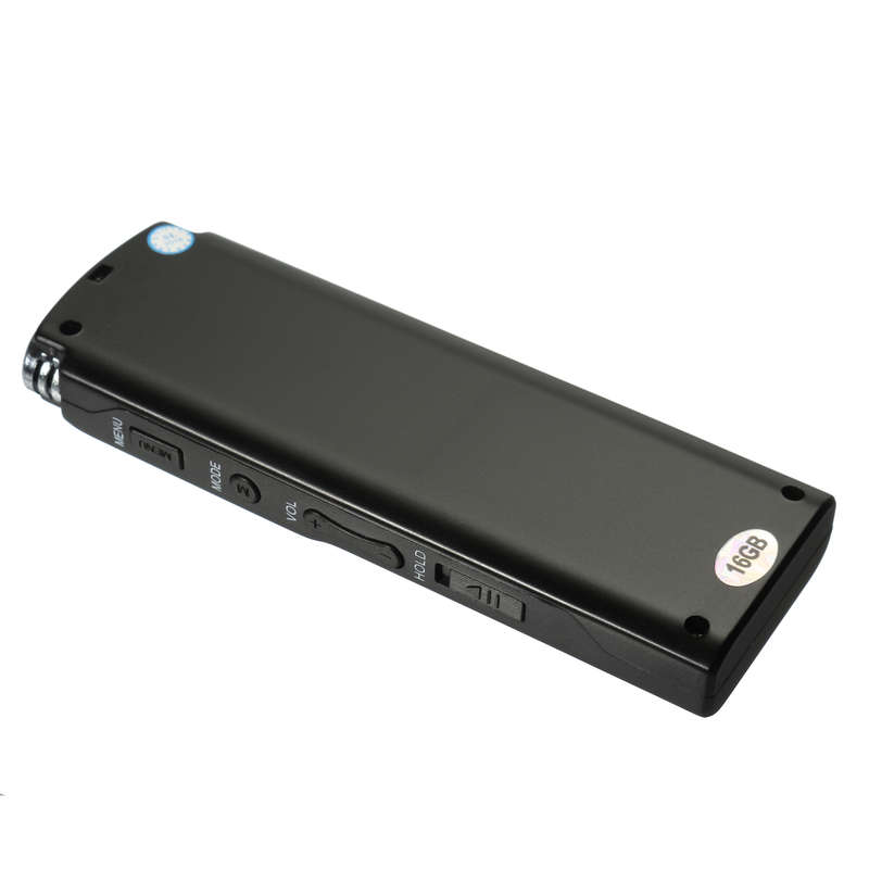 8GB 16GB Rechargeable USB Digital Audio Voice Recorder Dictaphone MP3 Player - 0.14kg