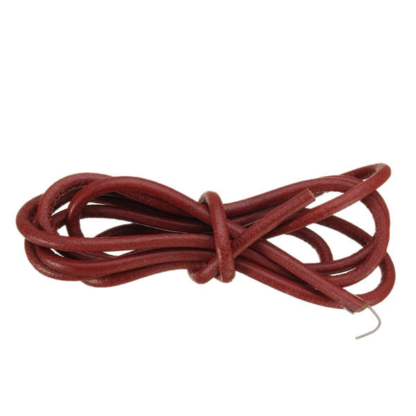 68 Inch Red Softer Leather Treadle Belt For Singer Sewing Machine With Metal Hook