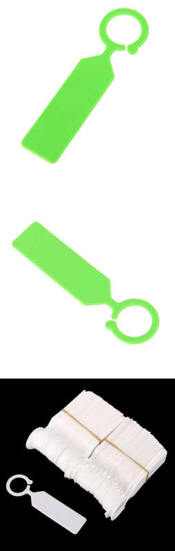 ring hanging garden flower plant label