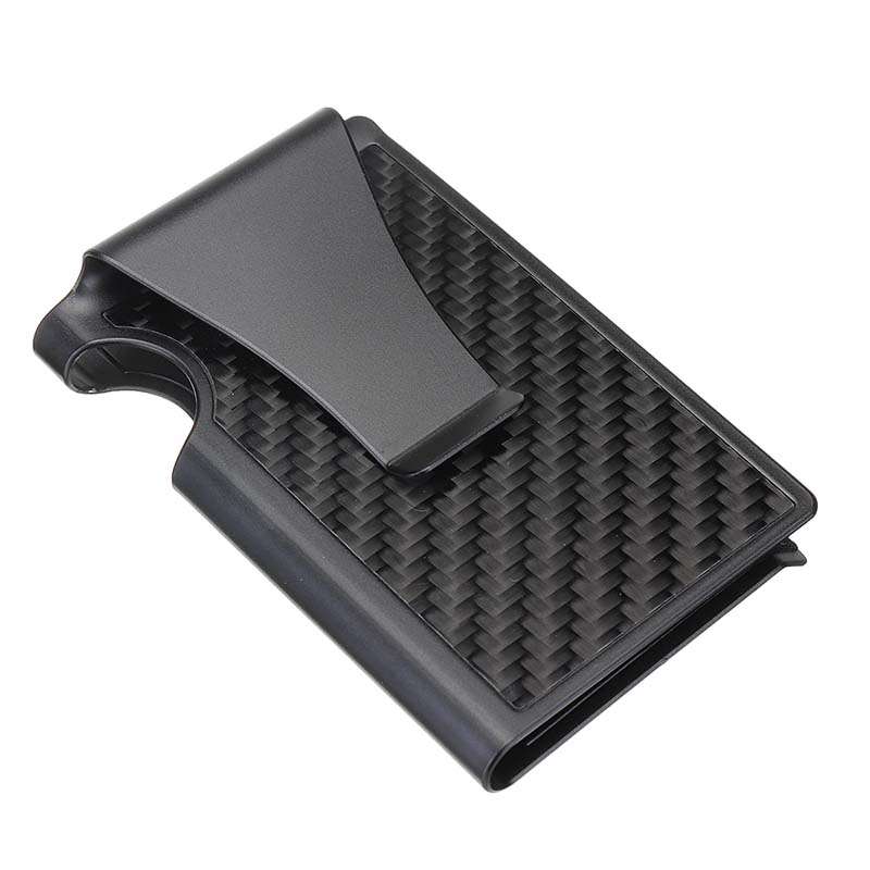 Carbon Fiber Flip Card Holder Credit Card Holder EDC Gadget