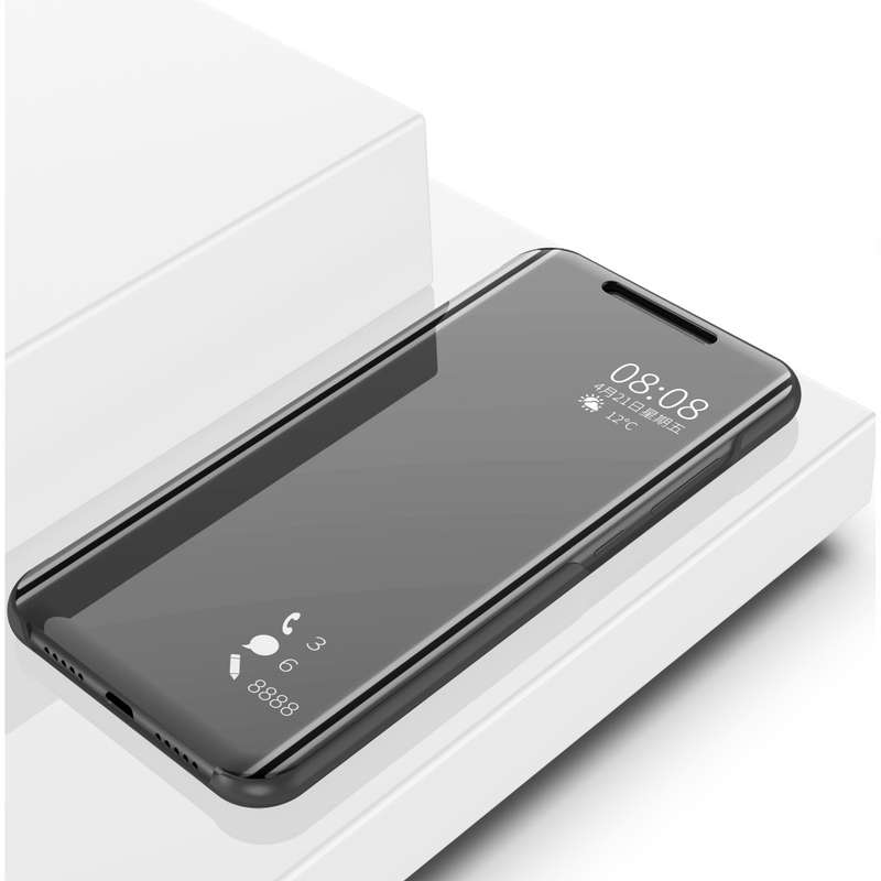 Bakeey Flip Smart Sleep Mirror Window View Bracket Protective Case For Xiaomi Redmi Note 6 Pro -