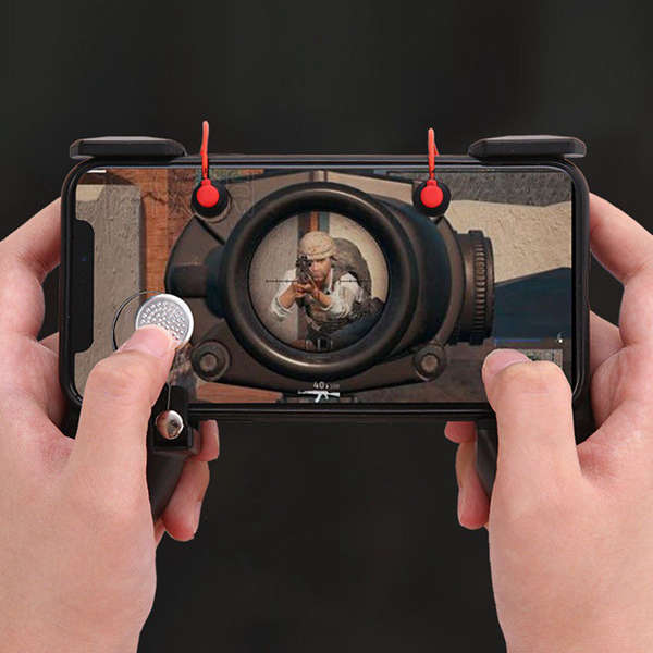 Bakeey Mobile Phone Gamepad Game Controller Joystick Trigger Fire-Button For PUBG Shooting Game