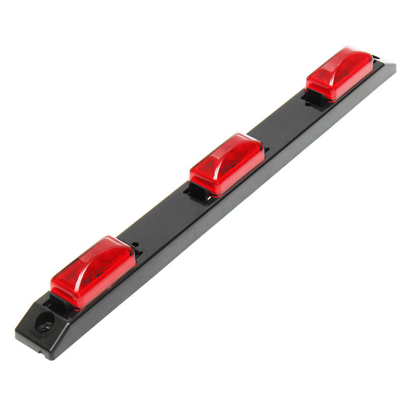 12V 43 X 4.3 cm 9pcs LED Car Rear Brake Tail Light Warning Stop Lamp for Trucks and Trailers