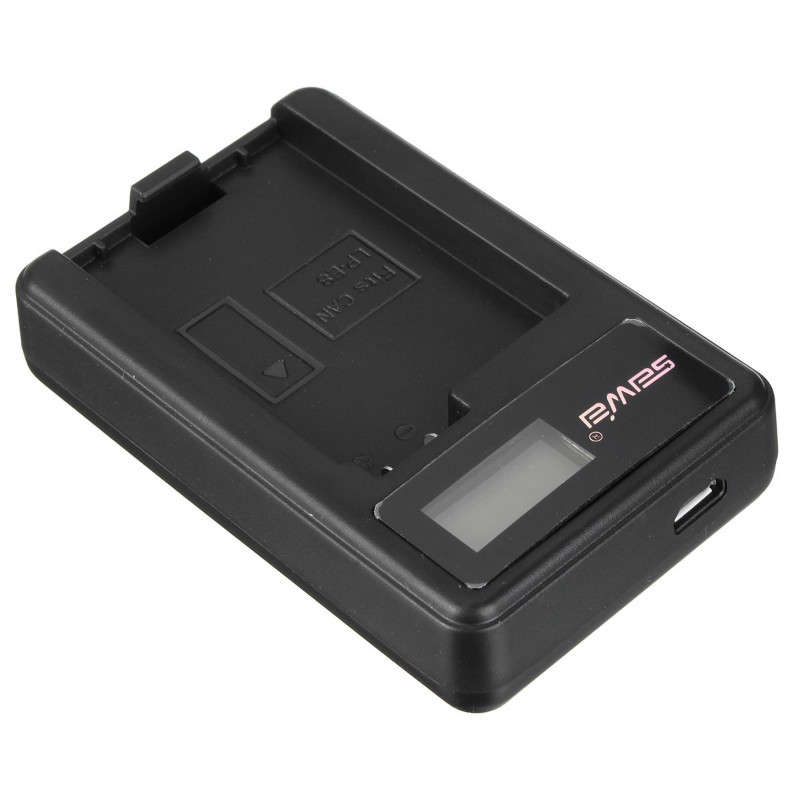 LP-E8 Li-ion Battery Charger With Charging Indicator For CANON Video Digital Camera