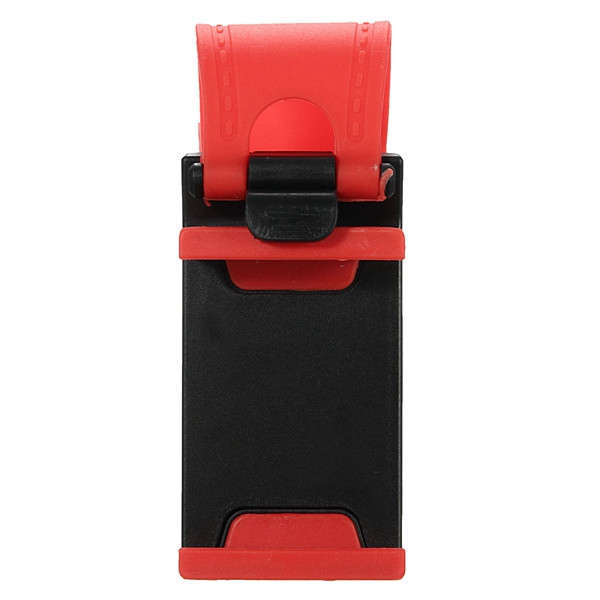 Universal Car Steel Ring Wheel Phone GPS Holder Bike Handlebar Clip Mount Bracket